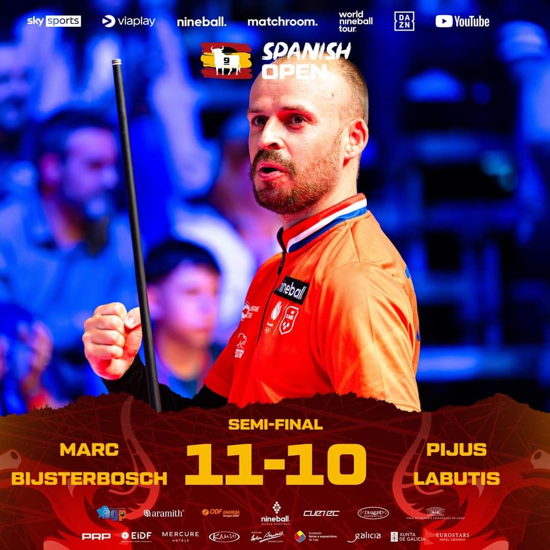 Marc Bijsterbosch naar wereldtop Pool Biljart